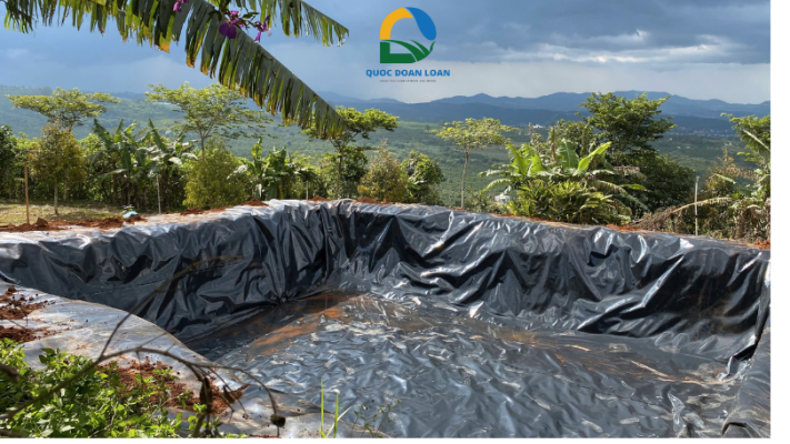 Bạt HDPE 0.5mm loại 1 được bảo hành đến 10 năm